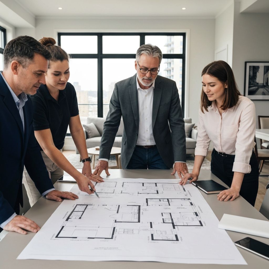 Planification de rénovation d'appartement