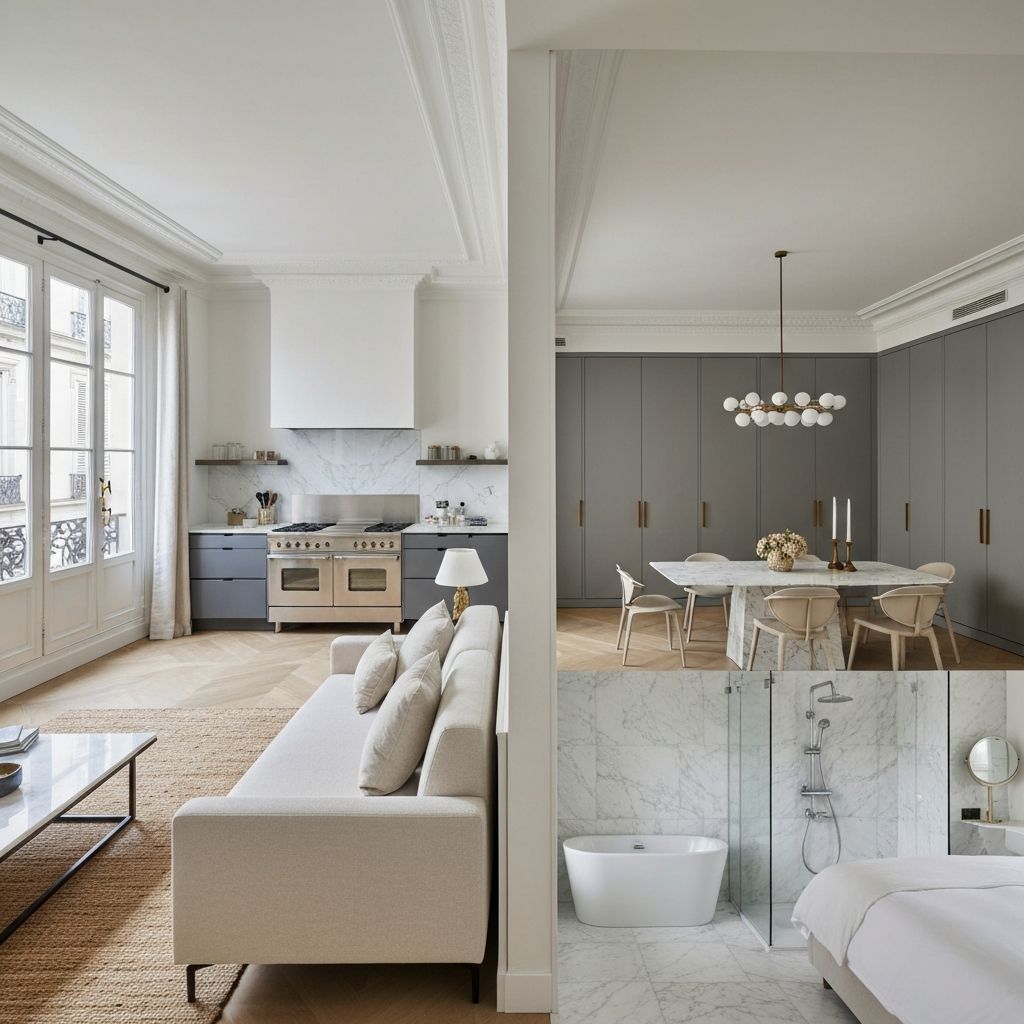 Appartement rénové à Paris